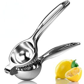 Lemon Squeezer; Lemon Juicer; Citrus Juicer Handheld; Stainless Steel Juicer Hand Press; Lime Squeezer Bar Tool - Stainless Steel