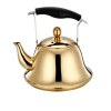 2L Whistling Kettle For Gas Stove Induction Cooker Stainless Steel Whistling Kettle Tea Kettle Water Bottle Coffee Tea Pot - Light