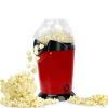 Portable Popcorn Maker Hot Air Popper Electric Popcorn Making Machine For Home PM-1800 - Red