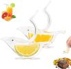 Manual Lemon Juicer Stainless Steel Lemon Squeezer Bird Shape Lemon Juicer Portable Hand Fruit Press for Citrus Orange Lime Pomegranate - juicer2 - aa