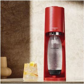 Red Soda Maker and Soda Maker Kit - red - plastic