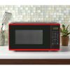 0.7 cu. ft. Countertop Microwave Oven, 700 Watts, White, New - Red