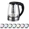 HD-1861-A 110V 1200W 1.8L Electric Glass Kettle US Plug - as picture