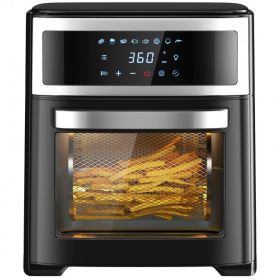 13.7 Quart(13L) Air Oven with Touch Screen and 8 Presets - black