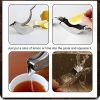 Manual Lemon Juicer Stainless Steel Lemon Squeezer Bird Shape Lemon Juicer Portable Hand Fruit Press for Citrus Orange Lime Pomegranate - Bird - 11.5*