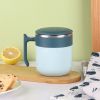 Automatic Stirring Cup; Charging Magnetized Coffee Milk Mixer; Small Kitchen Appliances - 450ml Blue