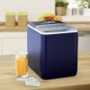 44 lbs Portable Countertop Ice Maker Machine with Scoop - navy