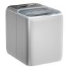 44 lbs Portable Countertop Ice Maker Machine with Scoop - sliver