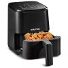 2qt Digital Air Fryer With 10 Presets & Guided Cooking - black