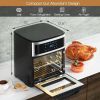 13.7 Quart(13L) Air Oven with Touch Screen and 8 Presets - black