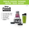 Ninja Foodi Smoothie Bowl Maker and Nutrient Extractor Blender 1100W Auto-iQ with 24-oz. Nutrient Extraction Cup SS100 - Ninja