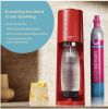 Red Soda Maker and Soda Maker Kit - red - plastic