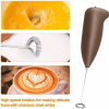 Electric Milk Frother Drink Foamer Whisk Mixer Stirrer Coffee Eggbeater - Purple