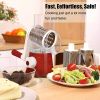 1 Set; 4in1; Vegetable Slicer; Multifunctional Fruit Slicer; Manual Food Grater; Rotary Cutter; Vegetable Grinders; Kitchen Stuff; Kitchen Gadgets - G