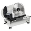 SL526 110V/150W 7.5" Semi-automatic Belt Cutter Deli Food Machine Home Deli Food Slicer - As Picture