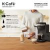 K-Cafe Single Serve K-Cup Coffee Maker, Latte Maker and Cappuccino Maker, Dark Charcoal - Black