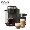 K-Cafe Single Serve K-Cup Coffee Maker, Latte Maker and Cappuccino Maker, Dark Charcoal - Black