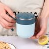 Automatic Stirring Cup; Charging Magnetized Coffee Milk Mixer; Small Kitchen Appliances - 450ml Blue