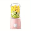 New Portable Charging Small Juicer; Students Home Multifunctional Juice Cup Gift - Green