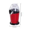 Portable Popcorn Maker Hot Air Popper Electric Popcorn Making Machine For Home PM-1800 - Red