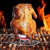 1pc Beer Can Chicken Holder; Vertical Chicken Rack; Stainless Steel Chicken Racks For BBQ; Grilling Roasting - Beer Can Chicken Rack