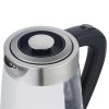 1500W 2.5L Electric Kettle with Blue Glass - As Pictures