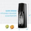 SodaStream Terra Sparkling Water Maker Bundle (Black), with CO2, DWS Bottles, and Bubly Drops Flavors - Bundle