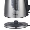 1.8L Stainless Steel Electric Kettle with Water Window - As Pictures