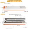 Electric Vacuum Sealer Machine Household Automatic Food Vacuum Sealer Quick Sealing System Machine - White