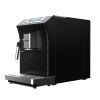 Fully Automatic Espresso Machine w/ Milk Frother, Black, Coffee maker - Black