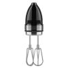 7-Speed Contour Silver Hand Mixer with Whisk and Whisk Attachment - black - plastic