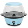 6QT. Blue Stirring Popcorn Machine With Serving Bowl - Blue