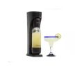 Matte Black Sparkling Water and Sparkling Water Machine with 60L CO2 Cartridge and 1L Reusable Bottle - black - plastic