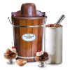 6-Quart Wood Bucket Ice Cream Maker - 6-Quart