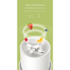 1pc USB Portable Juicing Cup Mini Small Stirring Juicer Rechargeable Electric Portable Juice Cup - White