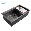 Factory Directly 30 inch or 32 inch  Multi-functional OEM Handmade SUS 304 Stainless Steel Undermount Kitchen Sink Workstation - ACS3321A1LB - R10