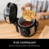 Ninja FD401 Foodi 12-in-1 Deluxe XL 8 qt. Pressure Cooker & Air Fryer that Steams, Slow Cooks, Sears, Saut√©s, Dehydrates & More, with 5 qt. Crisper B