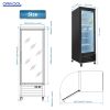 ORIKOOL Glass Door Merchandiser Refrigerator 19 Cu.ft Swing Door Commercial Display Refrigerators Merchandising Refrigeration with LED Top Panel - as