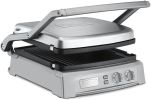 Deluxe Grill Pan 240 sq. in. Stainless Steel Indoor Grill with Lid - grey - Stainless steel