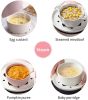 Bear ZDQ-B05C1 Rapid Multi-function Egg Cooker with Auto Shut Off, for Boiling, Steaming and Frying, with Ceramic Steaming Rack and Lid - Default